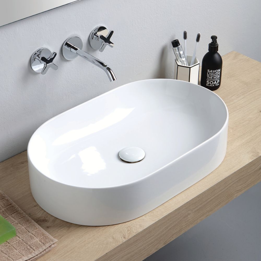 Lavabo da appoggio Eco 60